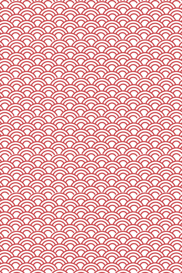 中国风元旦春节鱼鳞纹底纹花纹