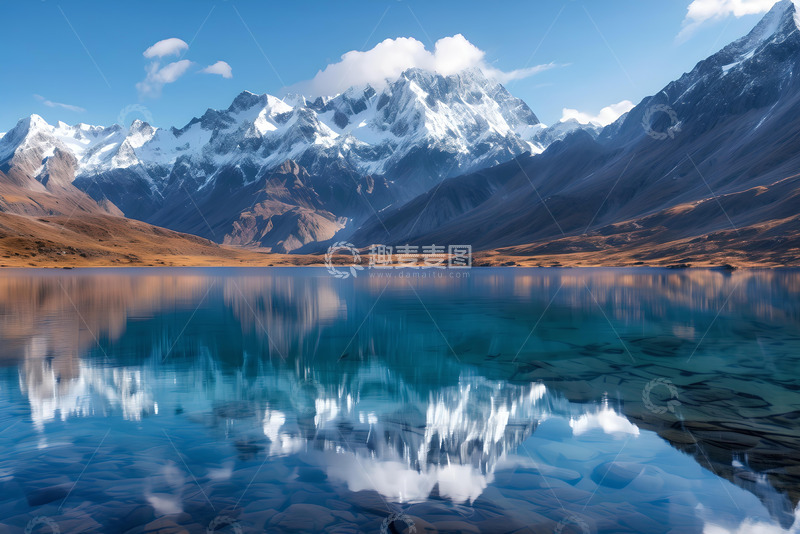 高清大图下载【趣麦麦图】宁静的湖水素材 (7)