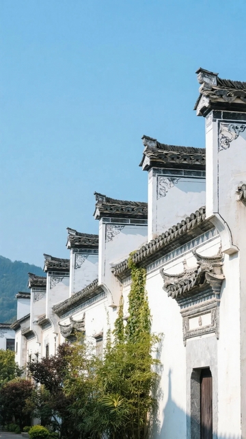 徽派建筑艺术马头墙-1