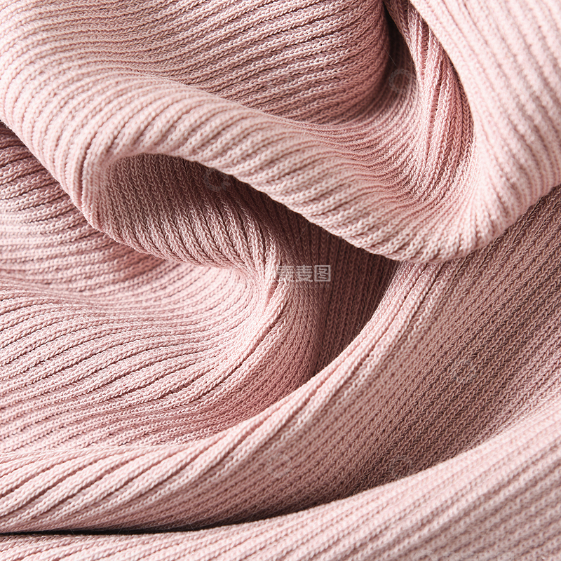 高清大图下载【趣麦麦图】服装面料百褶针织纹理实景拍摄