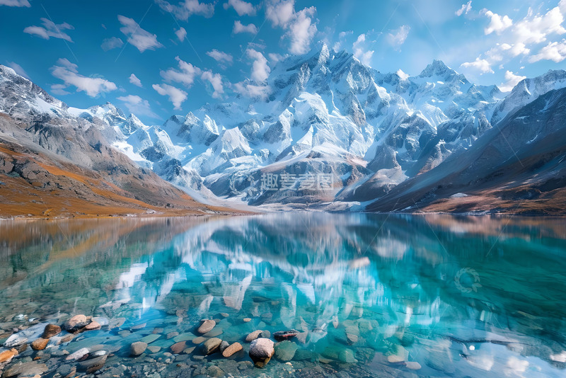 高清大图下载【趣麦麦图】宁静的湖水素材 (8)