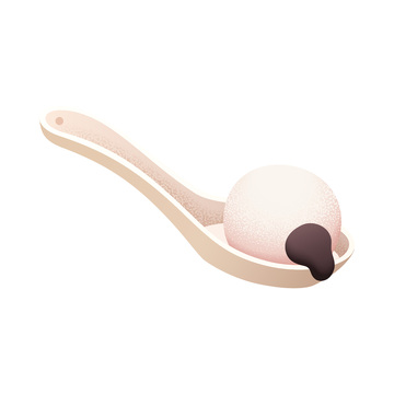 元宵节汤圆元宵汤勺勺子食物