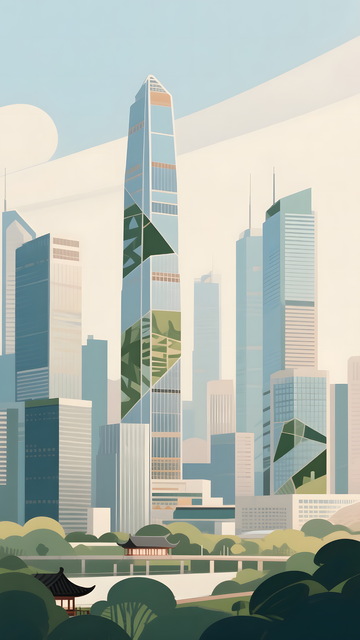 深圳城市建筑地标