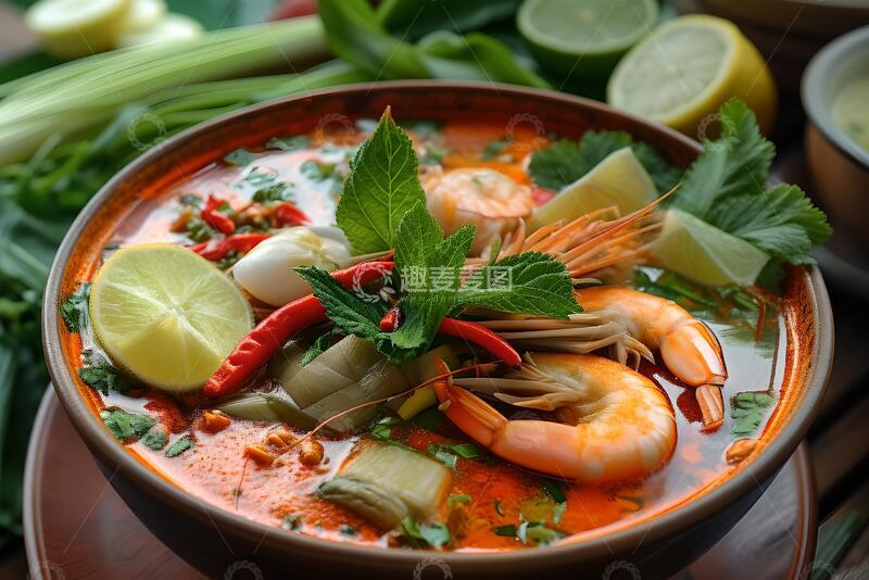 高清大图下载【趣麦麦图】冬阴功辣味汤。_6 (2)