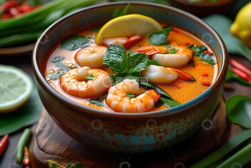 高清大图下载【趣麦麦图】冬阴功辣味汤。_6 00