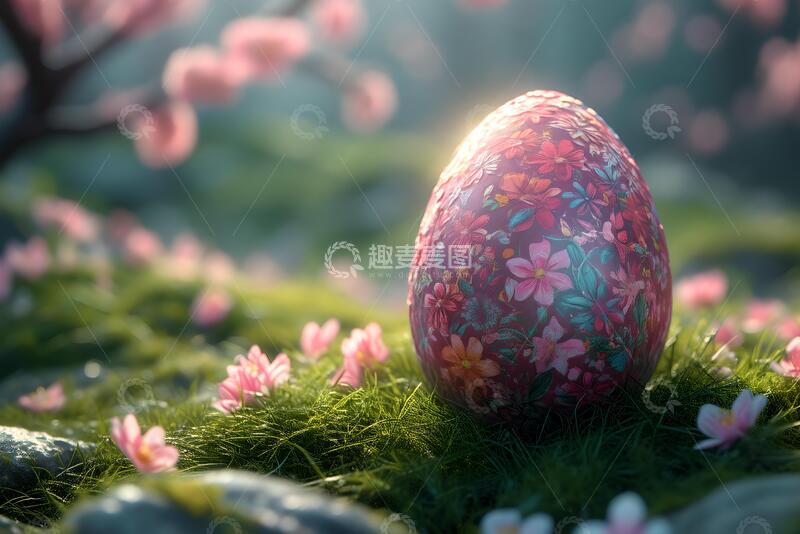 高清大图下载【趣麦麦图】复活节彩蛋素材_4