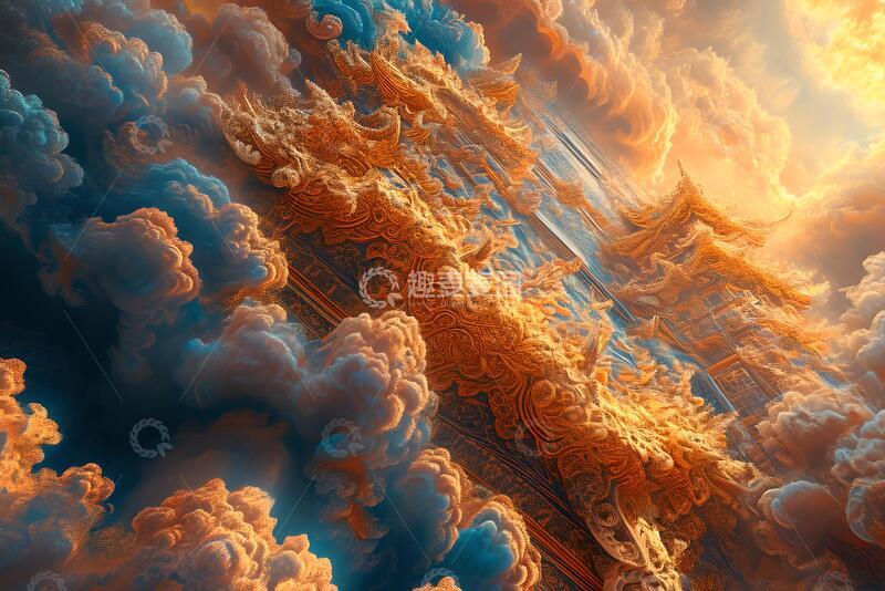 高清大图下载【趣麦麦图】-敦煌纹样图案5_3