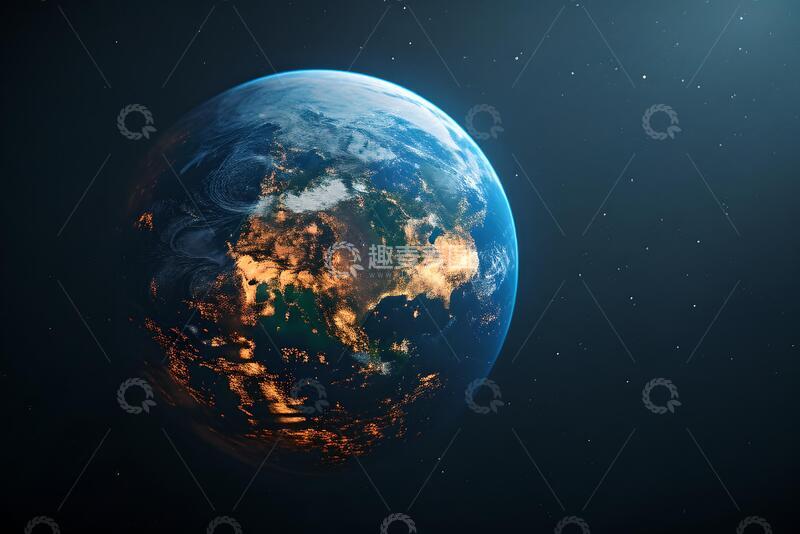 高清大图下载【趣麦麦图】摘要地球滴素材_4