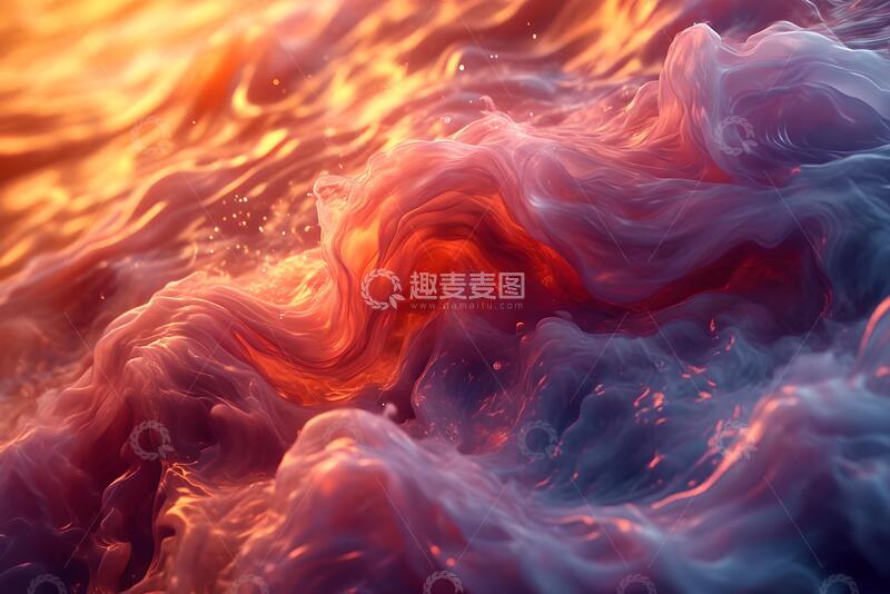 高清大图下载【趣麦麦图】抽象写意水墨背景_8