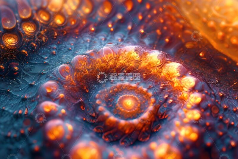 高清大图下载【趣麦麦图】抽象图案的特写_5