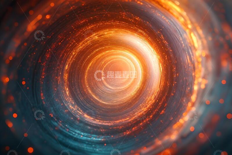 高清大图下载【趣麦麦图】抽象圆形背景_3