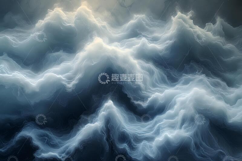 高清大图下载【趣麦麦图】抽象水墨画_8