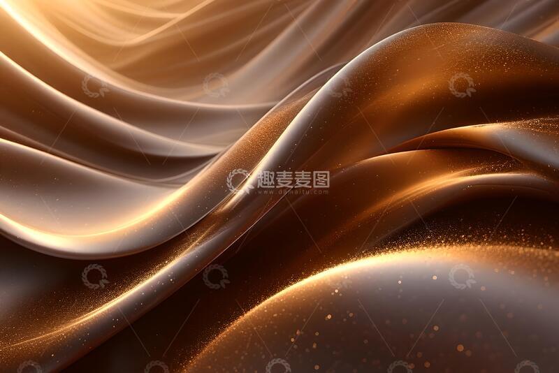 高清大图下载【趣麦麦图】抽象棕色梯度背景_6