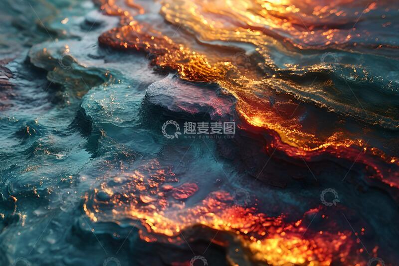 高清大图下载【趣麦麦图】抽象自然景观_3