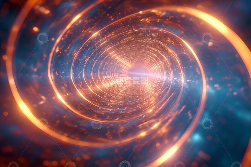 高清大图下载【趣麦麦图】蓝波波纹背景_1