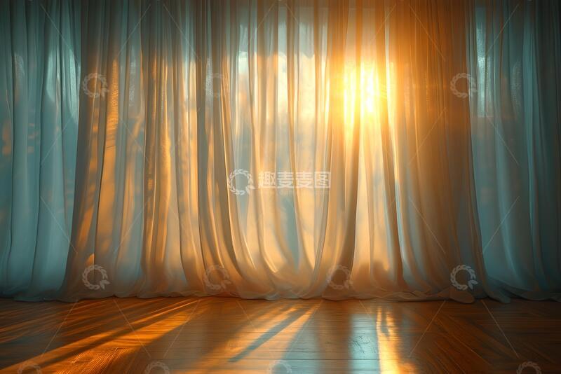 高清大图下载【趣麦麦图】窗帘的全画幅镜头_8