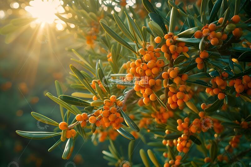 高清大图下载【趣麦麦图】野生沙棘_200 
