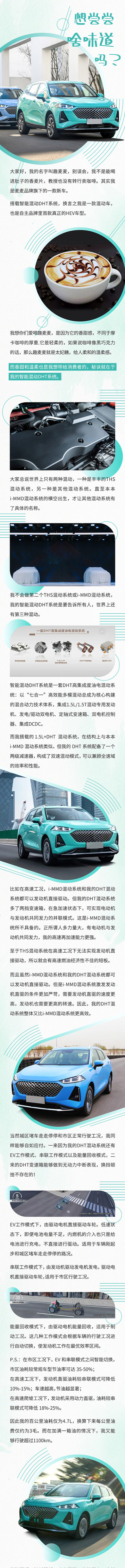 汽车介绍长图海报
