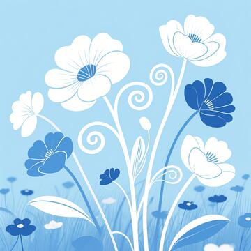 田园风家纺图案