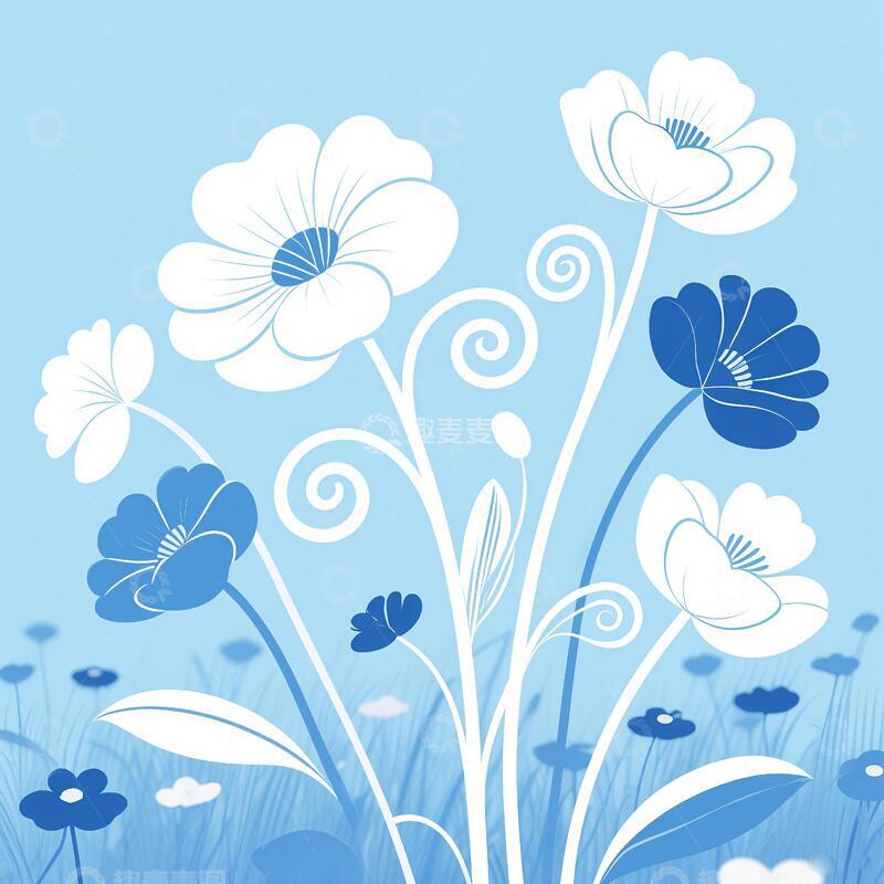 高清大图下载【趣麦麦图】田园风家纺图案