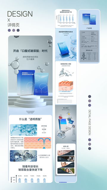 口服玻尿酸压片糖果详情页