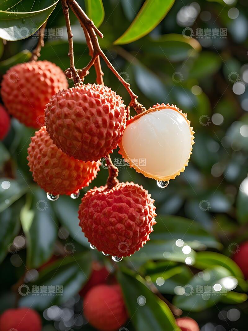高清大图下载【趣麦麦图】写实摄影荔枝