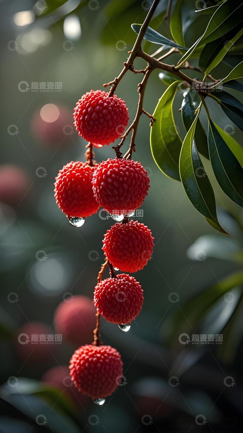 高清大图下载【趣麦麦图】水润荔枝 夏日味蕾鲜爽馈赠