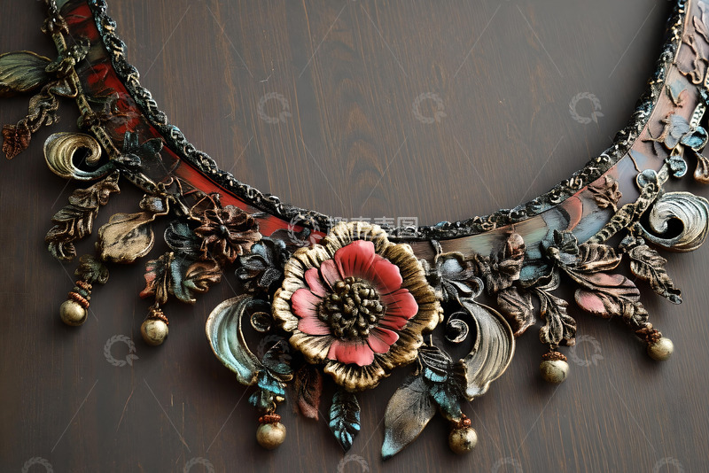 高清大图下载【趣麦麦图】古董风格项链_7