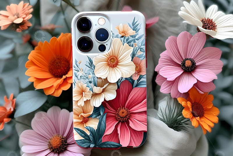 高清大图下载【趣麦麦图】花朵手机壳_1