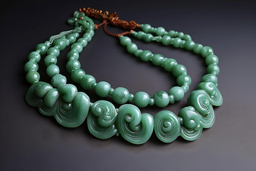 汉代玉佩项链_2