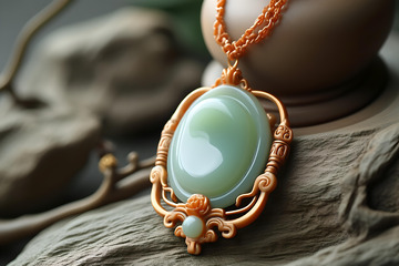 汉代玉佩项链_4