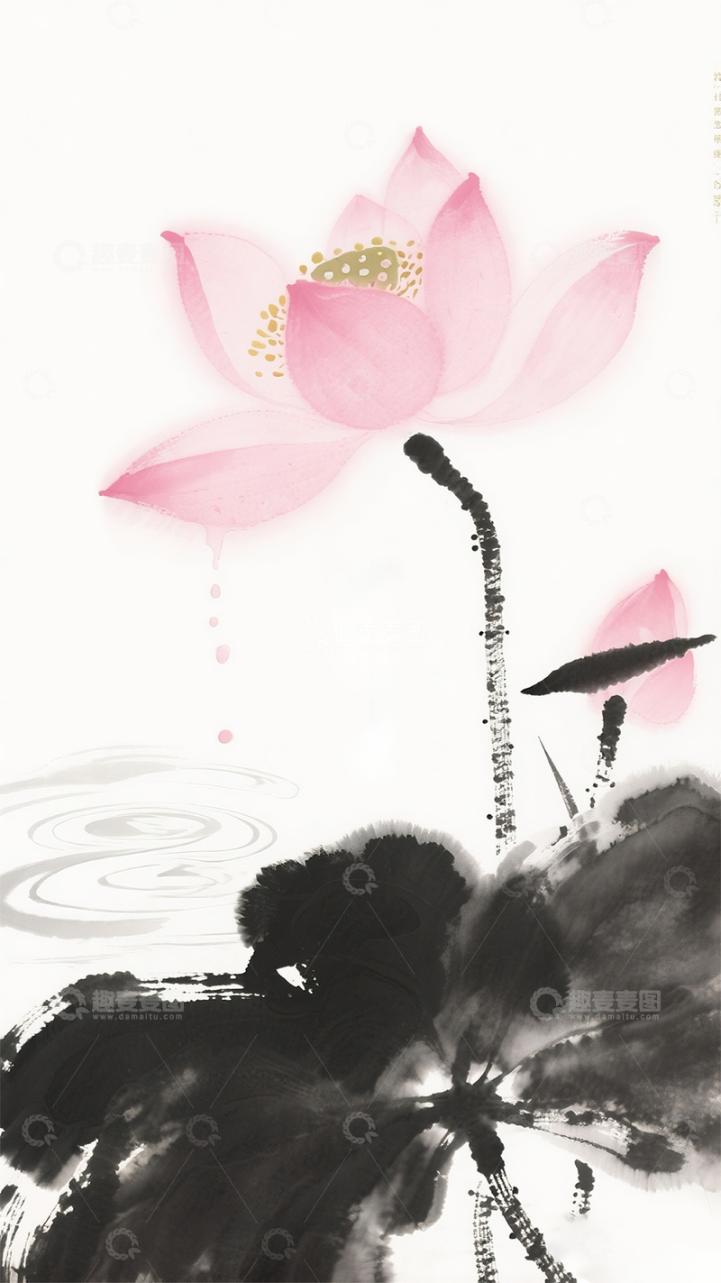 高清大图下载【趣麦麦图】荷花莲花素材图1