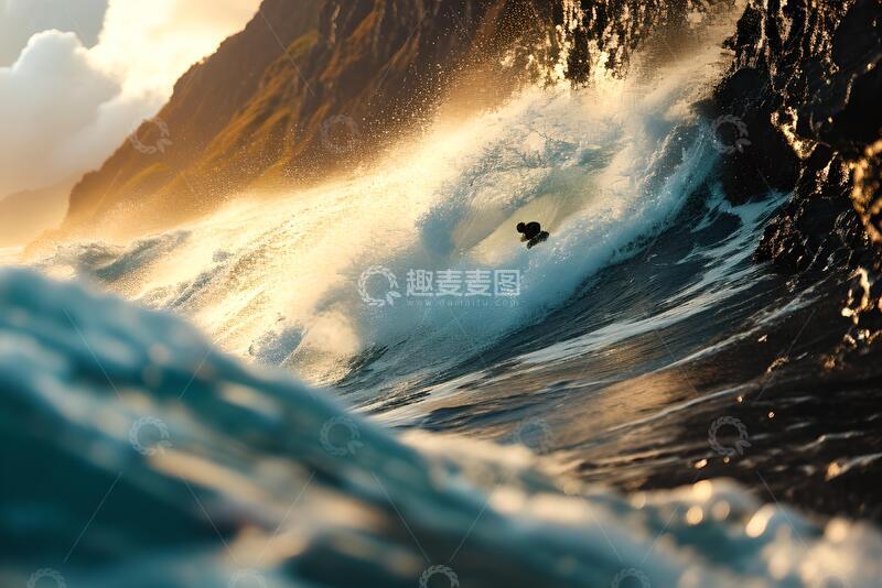 高清大图下载【趣麦麦图】冲浪在秘鲁_6