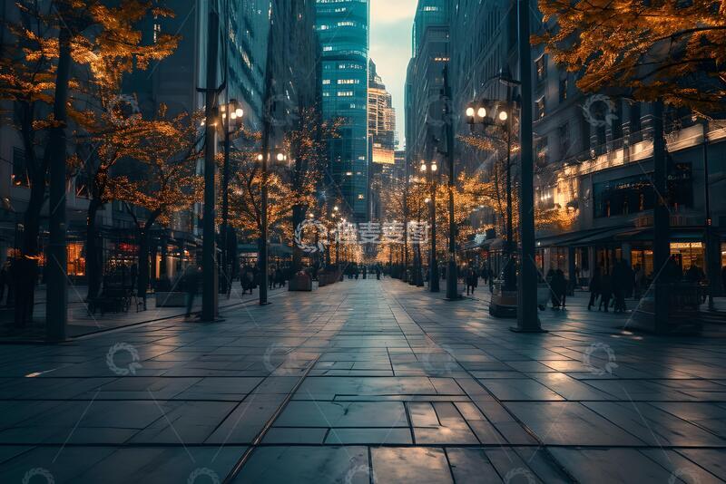 高清大图下载【趣麦麦图】城市广场_4