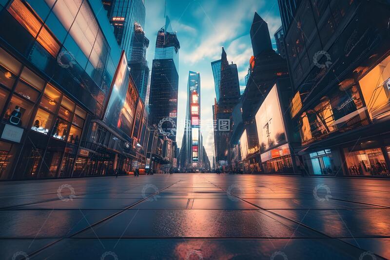 高清大图下载【趣麦麦图】城市广场_2