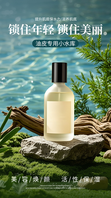 护肤品电商海报