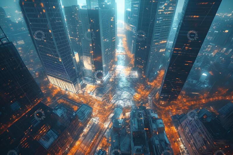 高清大图下载【趣麦麦图】城市广场建筑_2