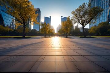 城市广场一角望京公园_8