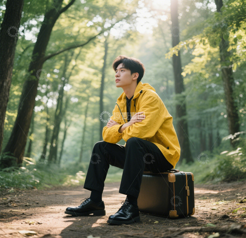 高清大图下载【趣麦麦图】毕业旅游山林