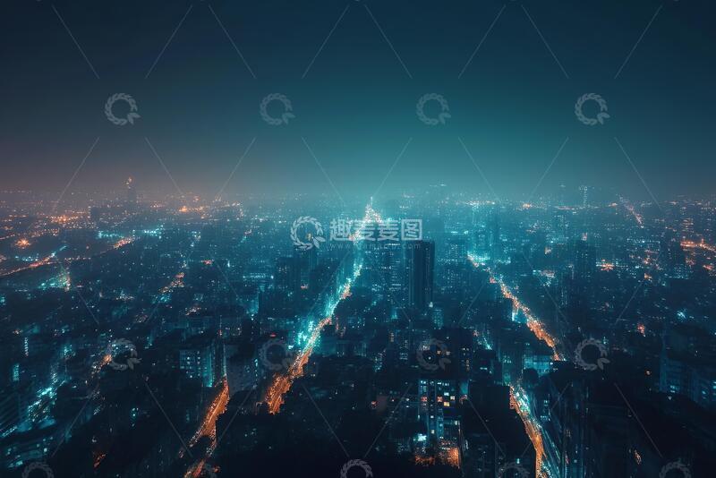 高清大图下载【趣麦麦图】城市风光夜景_1