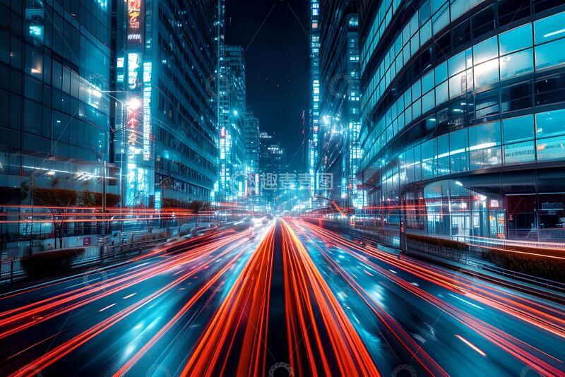 高清大图下载【趣麦麦图】城市风光道路平台_2