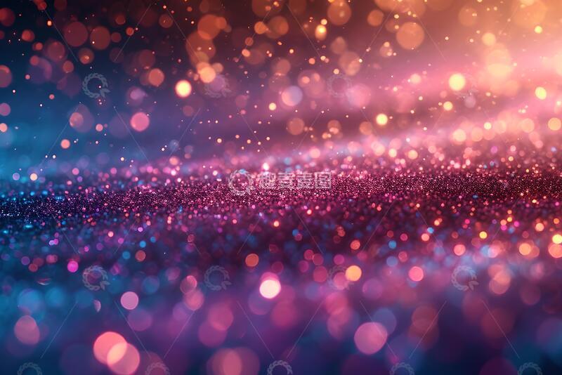 高清大图下载【趣麦麦图】彩色梦幻的斑点背景素材_1