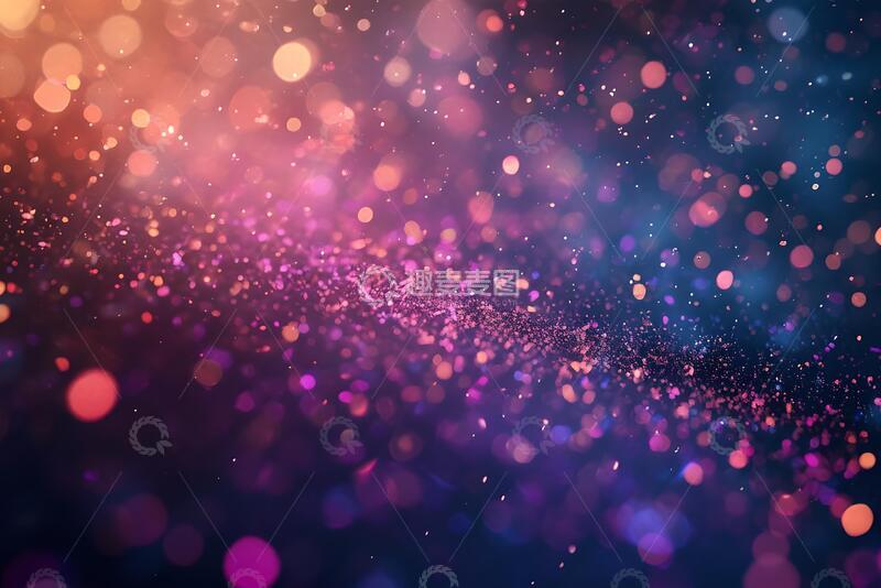 高清大图下载【趣麦麦图】彩色梦幻的斑点背景素材_2
