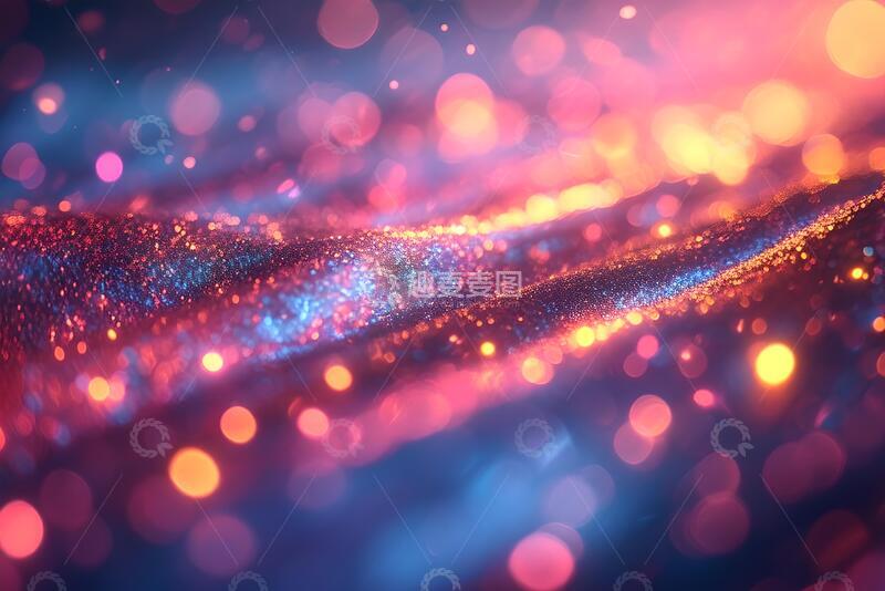 高清大图下载【趣麦麦图】彩色模糊背景设计散焦简单_5