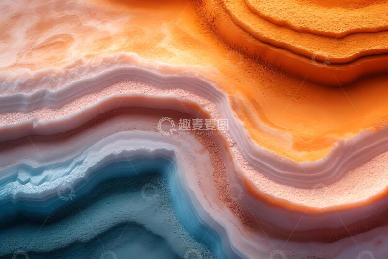 高清大图下载【趣麦麦图】彩色砂岩抽象表面_3