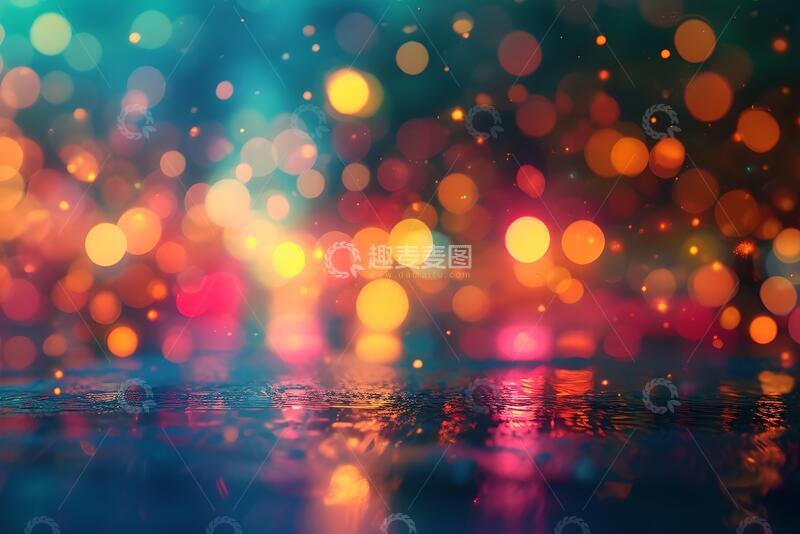 高清大图下载【趣麦麦图】彩色模糊背景设计散焦简单_8