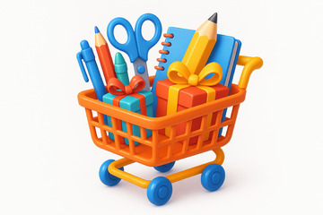 多彩文具购物车