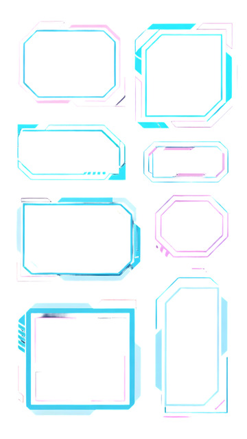 科技感边框设计素材集合2