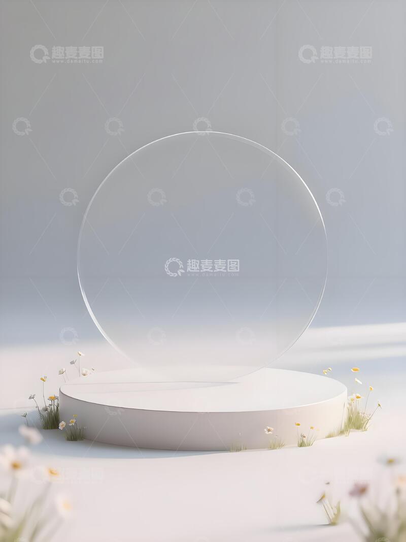 高清大图下载【趣麦麦图】电商展示台45