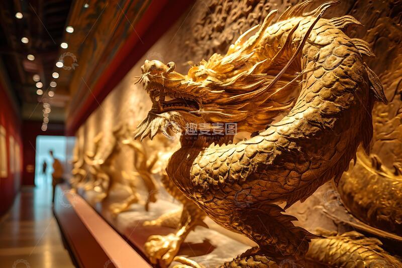 高清大图下载【趣麦麦图】赤走金龙 收藏于陕西历史博物馆_2